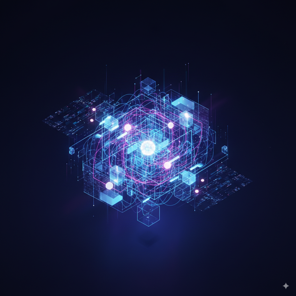 Visual representation of linear algebra concepts in machine learning